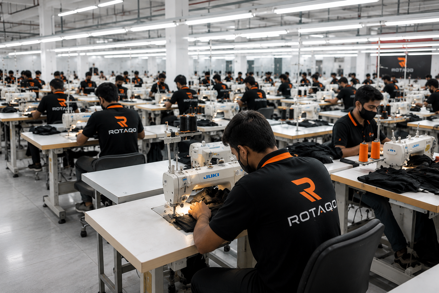 Rotaqo Enterprises manufacturing facility in Sialkot